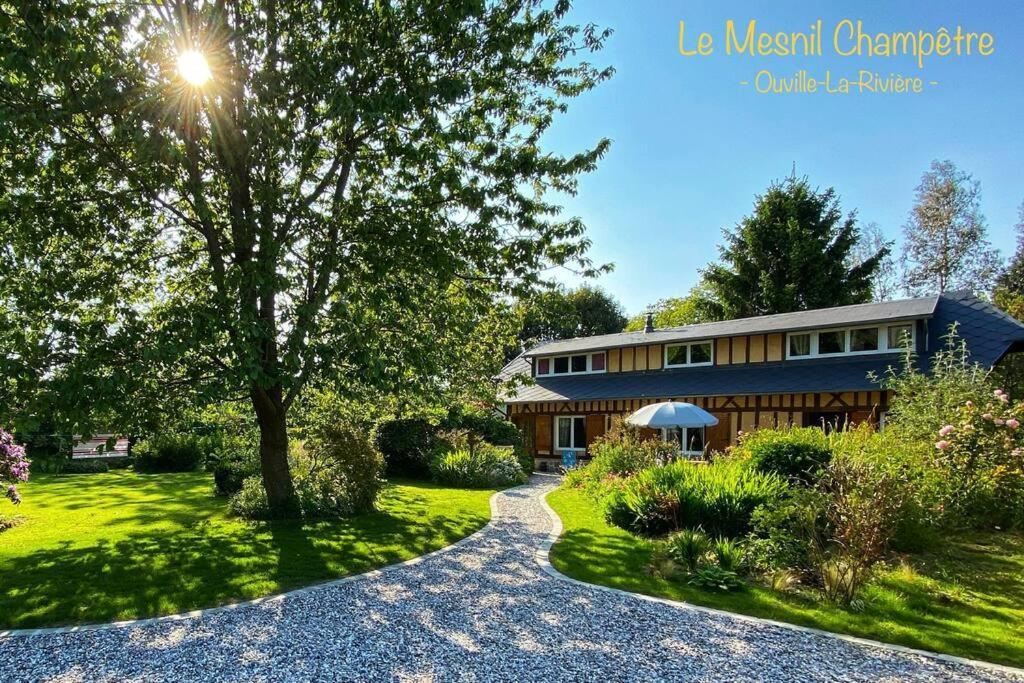 Villa Le Mesnil Champetre Ouville-la-Riviere Esterno foto